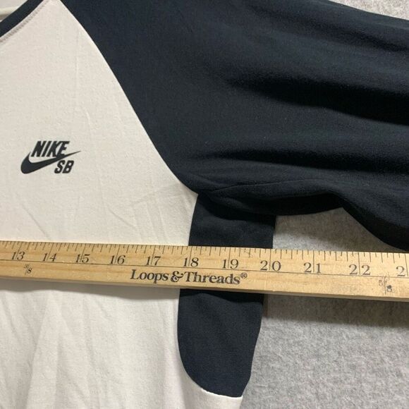 Nike SB Skateboarding Dri-fit Shirt Raglan Henley Men’s Medium - Picture 2 of 8